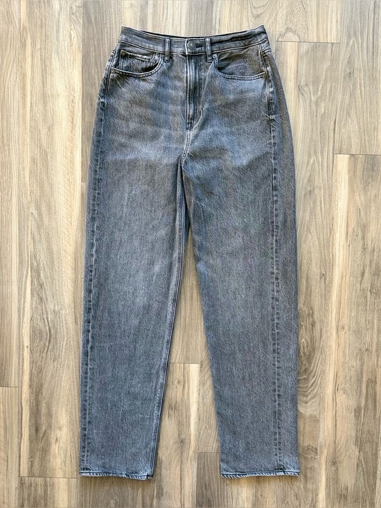 American Eagle Outfitters Denim - American Eagle Light Black High Rise Straight Leg Jeans Size 2 Regular